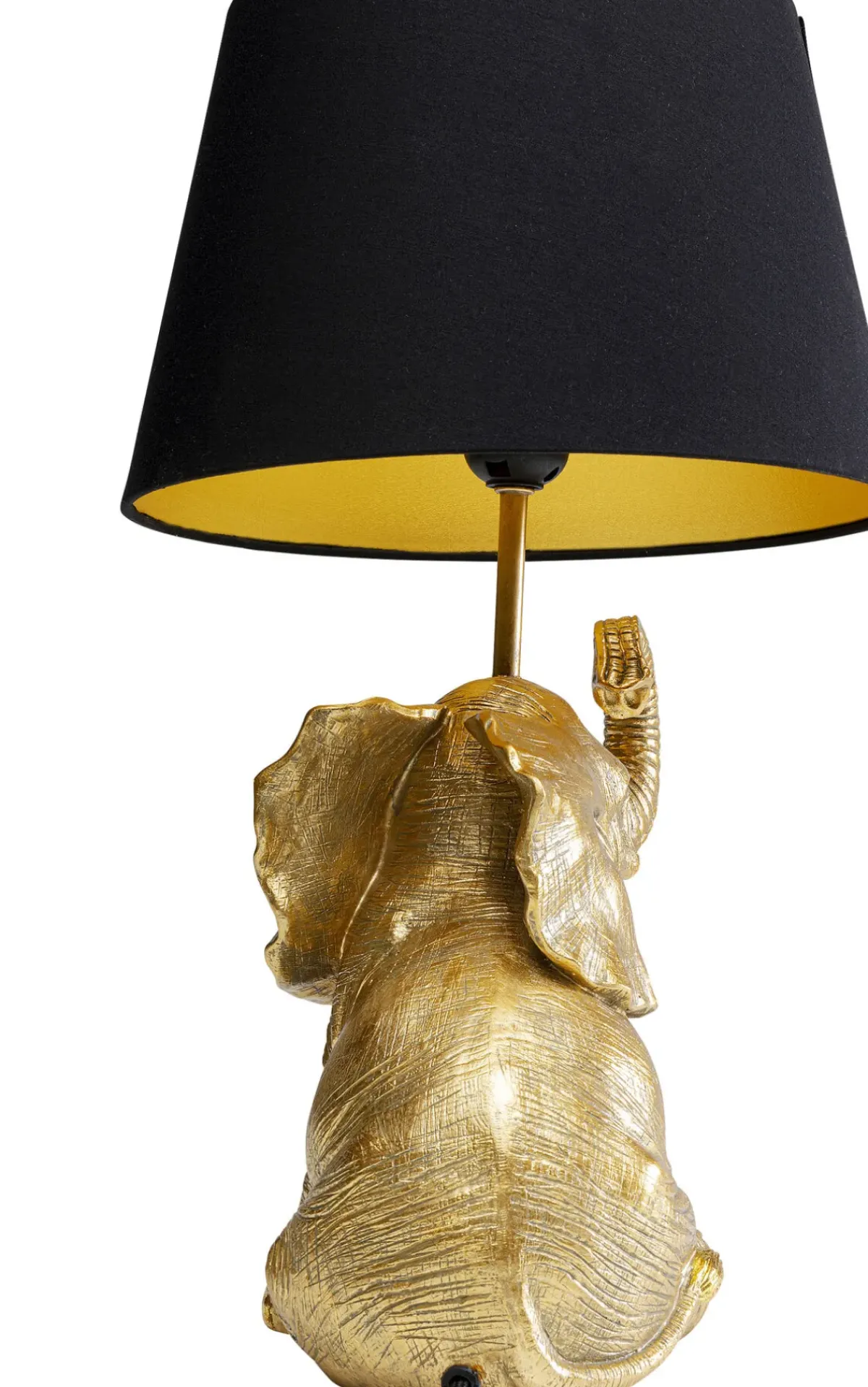 KARE24.se Bordslampa Happy Elefant - Guld, 48cm - KARE Design Discount