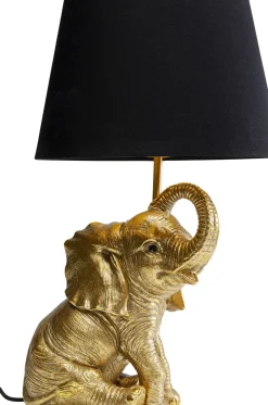 KARE24.se Bordslampa Happy Elefant - Guld, 48cm - KARE Design Discount