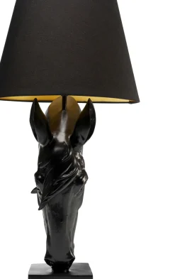 KARE24.se Bordslampa Horse - Svart/Brun, 50cm - KARE Design Discount