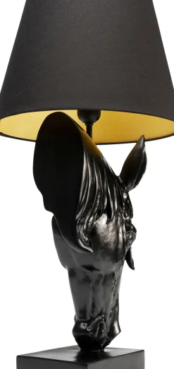 KARE24.se Bordslampa Horse - Svart/Brun, 50cm - KARE Design Discount
