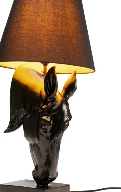 KARE24.se Bordslampa Horse - Svart/Brun, 50cm - KARE Design Discount
