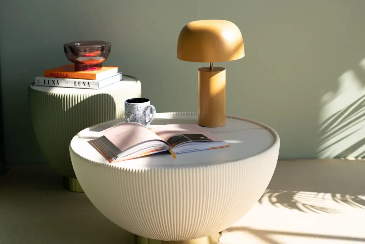 KARE24.se Bordslampa Loungy - Curry, 38cm - KARE Design Best
