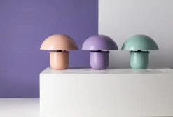 KARE24.se Bordslampa Mushroom - Peach, 27cm - KARE Design Sale
