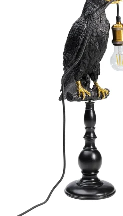 KARE24.se Bordslampa Sitting Crow - Kråka, Matt Svart - KARE Design Online
