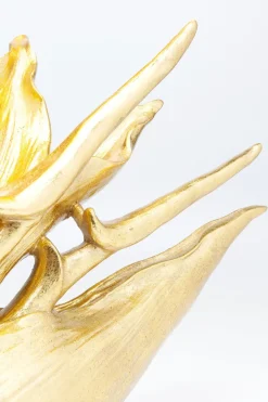 KARE24.se Bordslampa Tropical Flower - Rektangulär Guld/ Svart Skärm - KARE Design Best