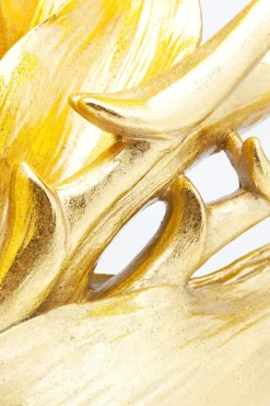 KARE24.se Bordslampa Tropical Flower - Rektangulär Guld/ Svart Skärm - KARE Design Best