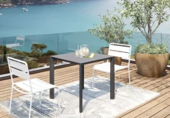 KARE24.se Bord Twist - Anthracite, 80x80cm - KARE Design Hot