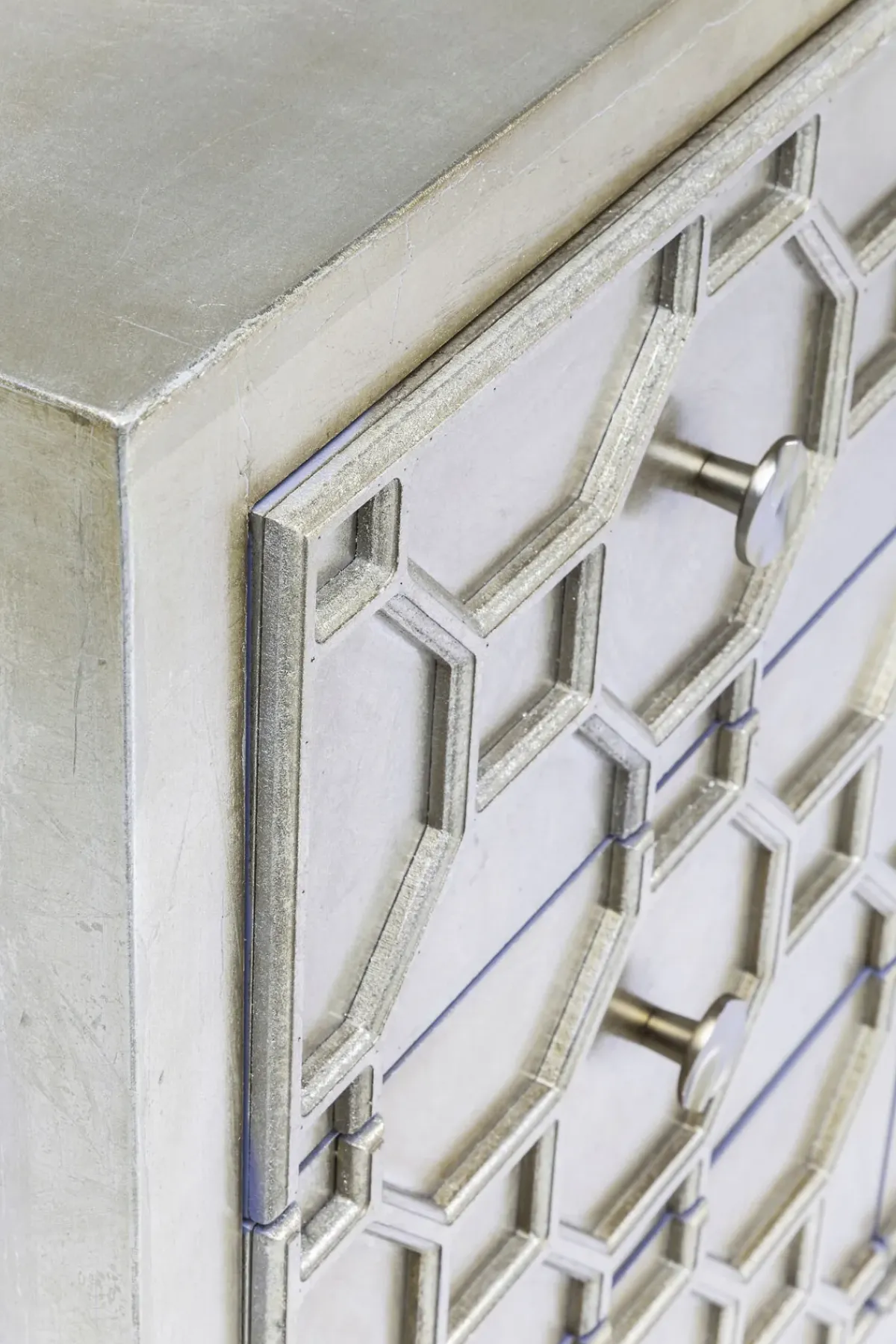 KARE24.se Byrå Alhambra - Matt Silverfinish, 6 Lådor - KARE Design Hot