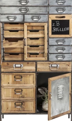 KARE24.se Byrå Art Factory - Skåp med Lådor i Industristil - KARE Design Sale