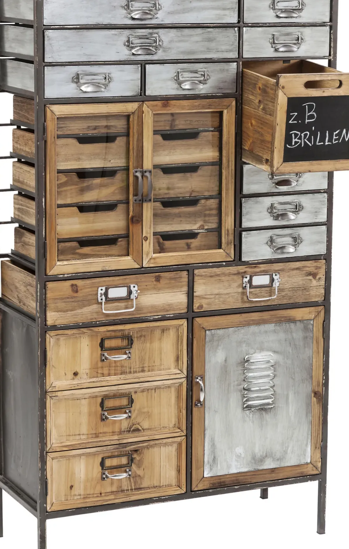 KARE24.se Byrå Art Factory - Skåp med Lådor i Industristil - KARE Design Sale