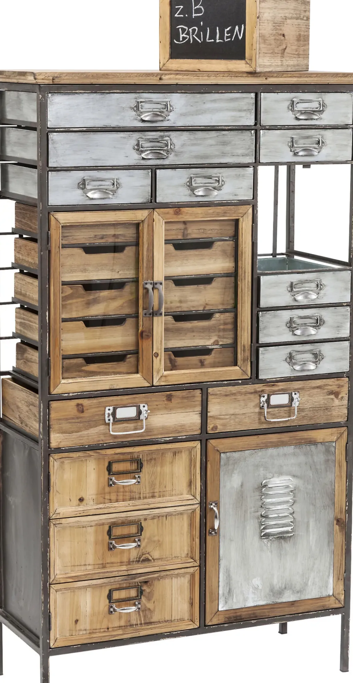 KARE24.se Byrå Art Factory - Skåp med Lådor i Industristil - KARE Design Sale