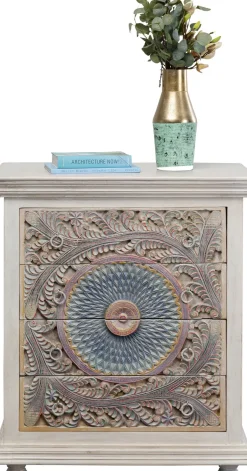 KARE24.se Byrå Goa - Ornament, Handgjord, 90x110cm - KARE Design Discount