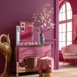 KARE24.se Byrå Luxury - Champangefärgat Spegelglas, 3 Lådor - KARE Design Hot
