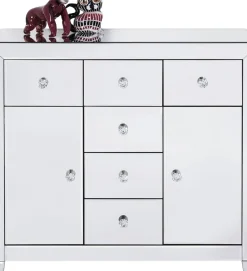 KARE24.se Byrå Luxury - Spegelglas, 2 Dörrar, 6 Lådor - KARE Design Outlet