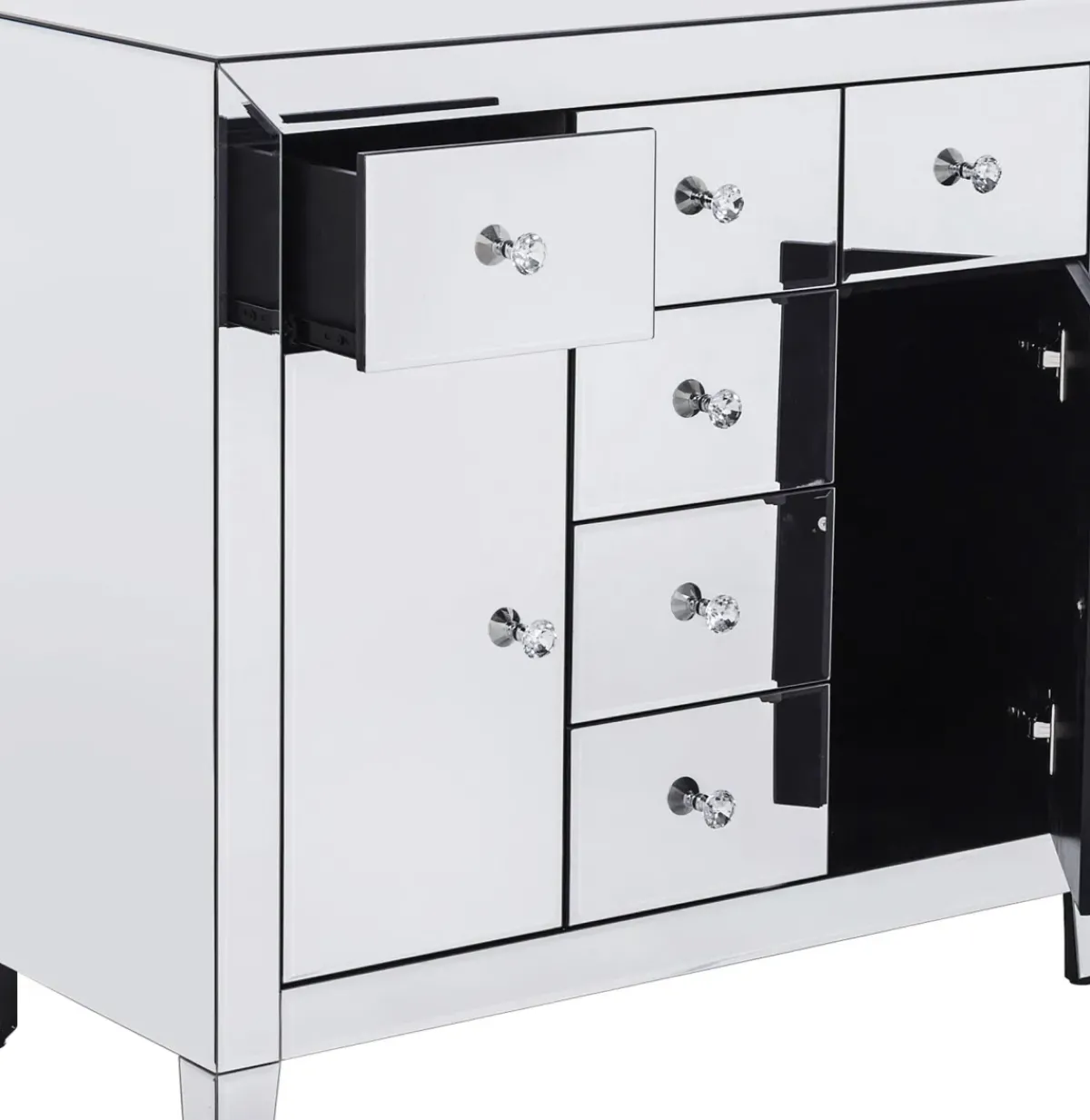 KARE24.se Byrå Luxury - Spegelglas, 2 Dörrar, 6 Lådor - KARE Design Outlet