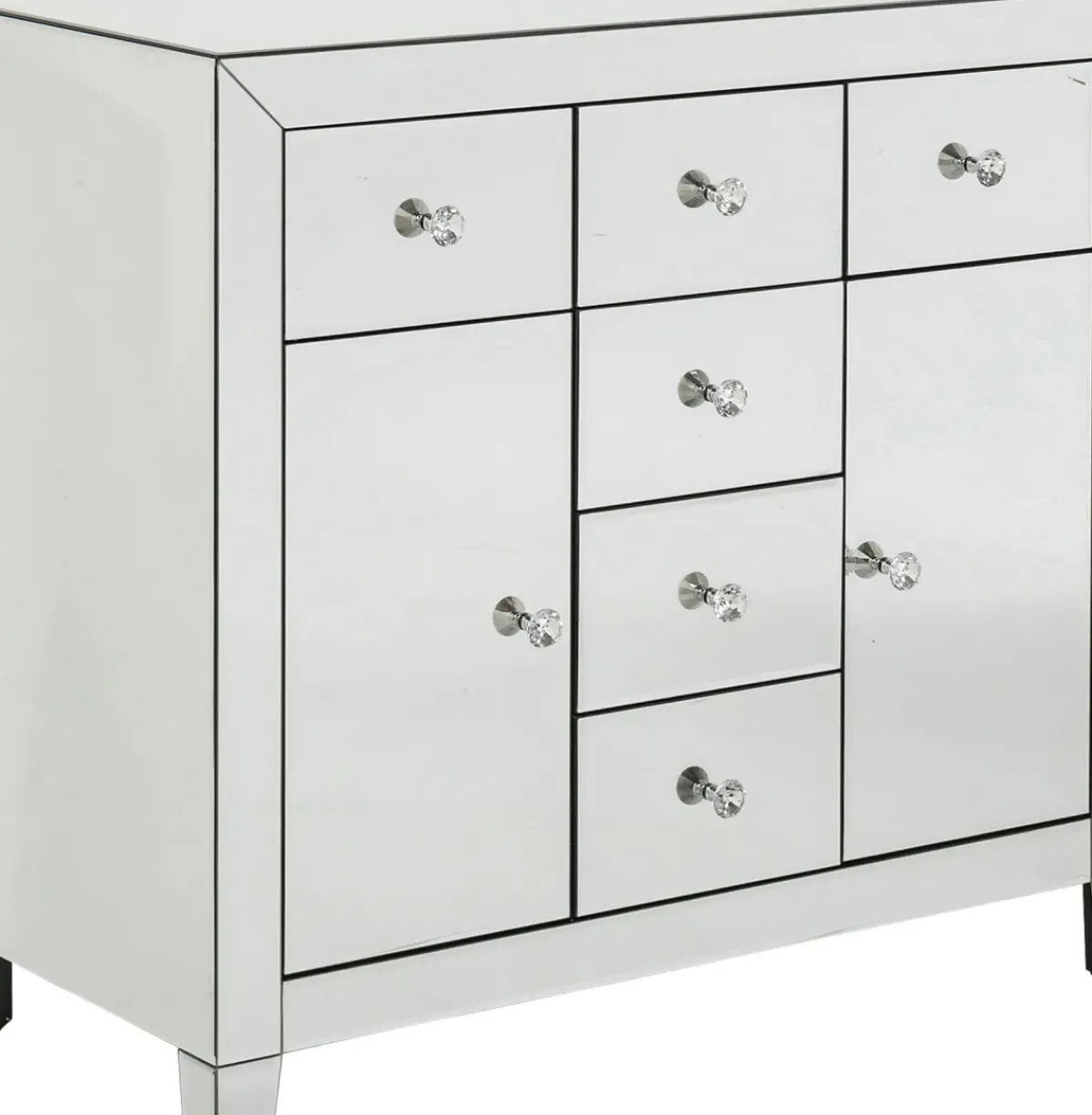 KARE24.se Byrå Luxury - Spegelglas, 2 Dörrar, 6 Lådor - KARE Design Outlet