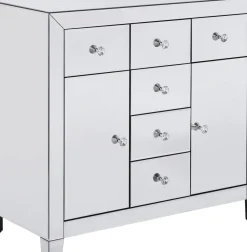 KARE24.se Byrå Luxury - Spegelglas, 2 Dörrar, 6 Lådor - KARE Design Outlet