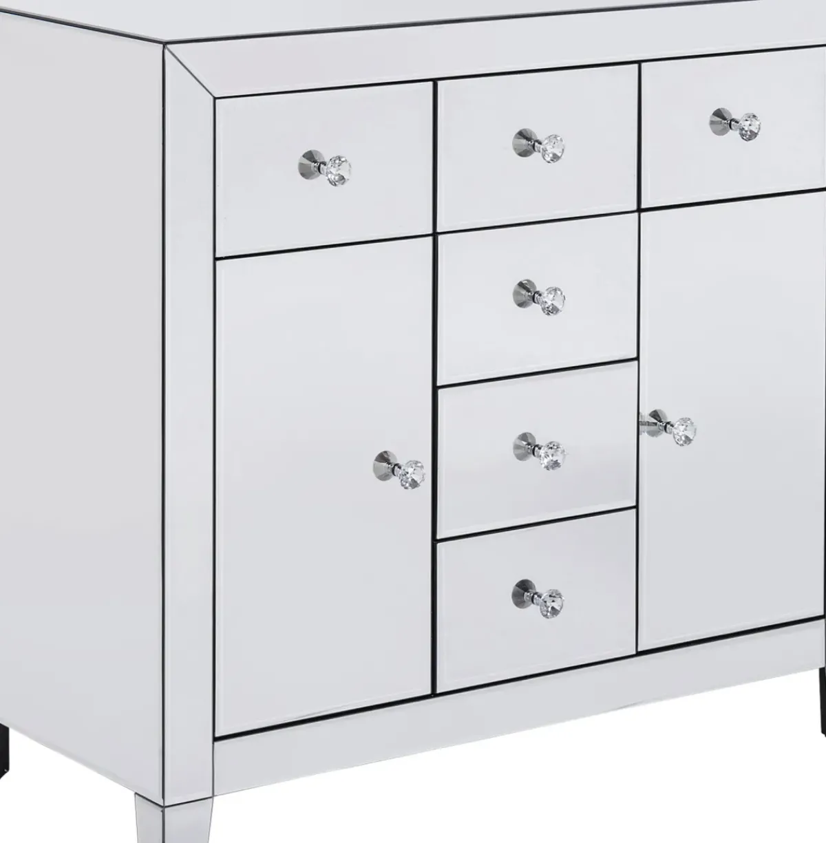 KARE24.se Byrå Luxury - Spegelglas, 2 Dörrar, 6 Lådor - KARE Design Outlet