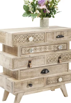 KARE24.se Byrå Puro Butterfly - Liten Byrå i Trä med 5 Lådor - KARE Design Online