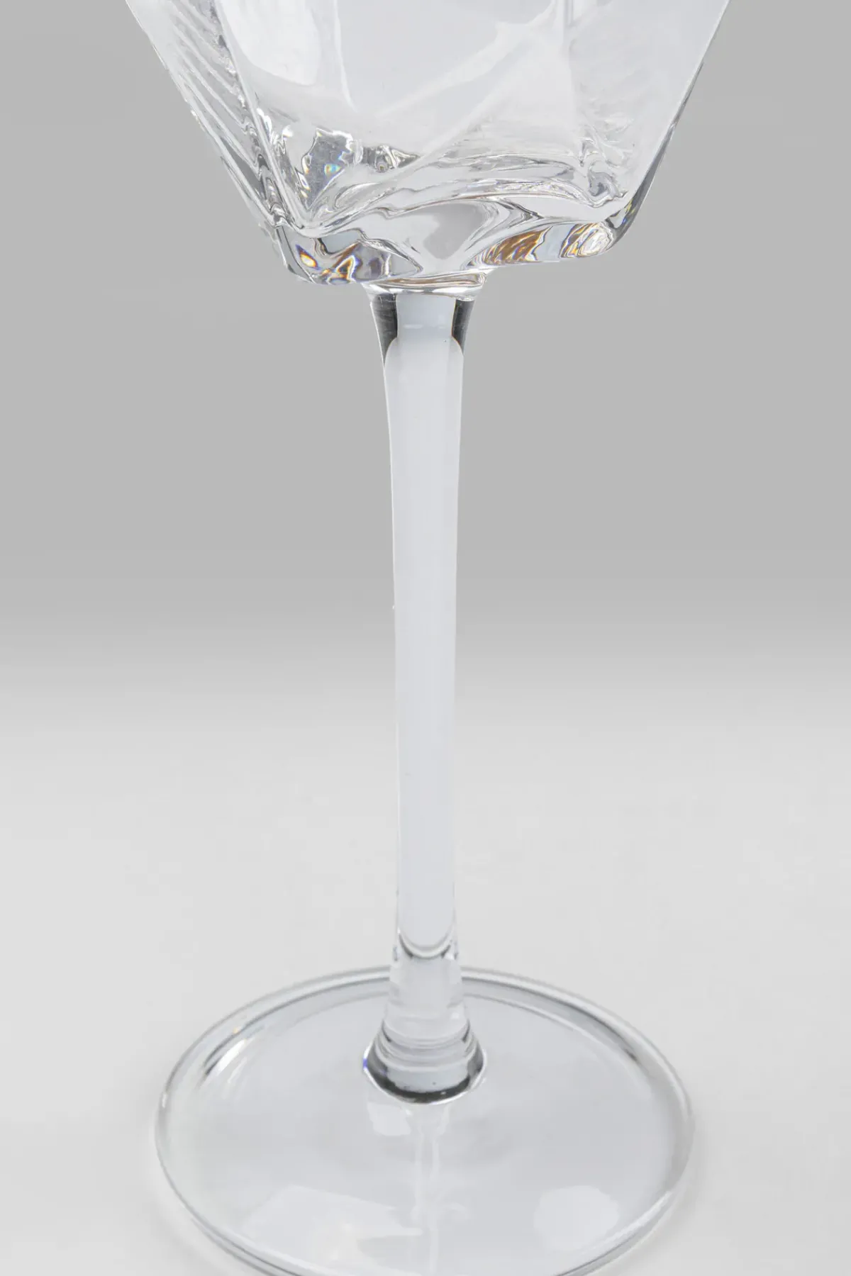 KARE24.se Champagneglas Diamond Guldkant - KARE Design