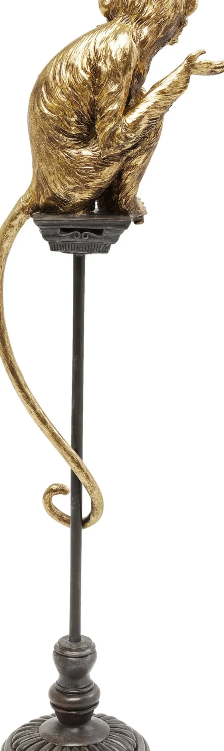 KARE24.se Dekor Circus Monkey - dekorfigur på piedestal, 109cm - KARE Design Clearance