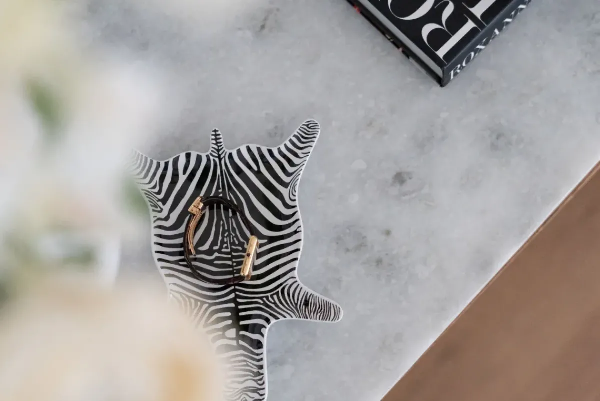 KARE24.se Dekorfat Zebra - Skål, 21x15cm - KARE Design Sale