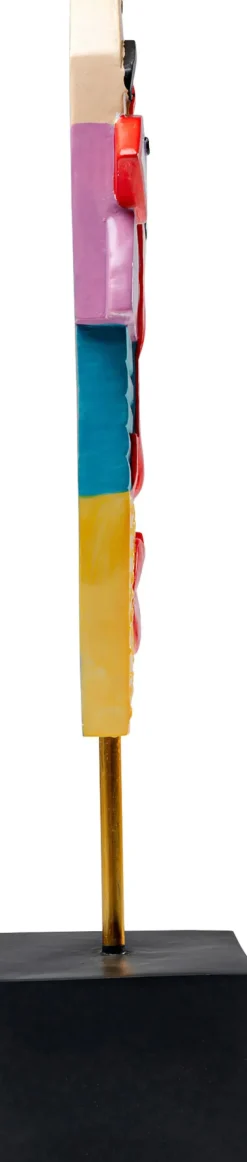 KARE24.se Dekorfigur Abstract Face - Färgstark, 52cm - KARE Design Sale