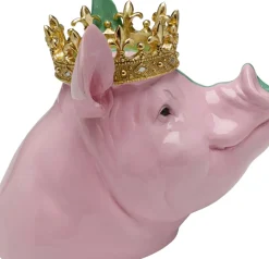KARE24.se Dekorfigur Crowned Pig, 28cm - KARE Design