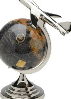 KARE24.se Dekor Globe Top Plane - Jordglob Med Plan, 39cm - KARE Design Best