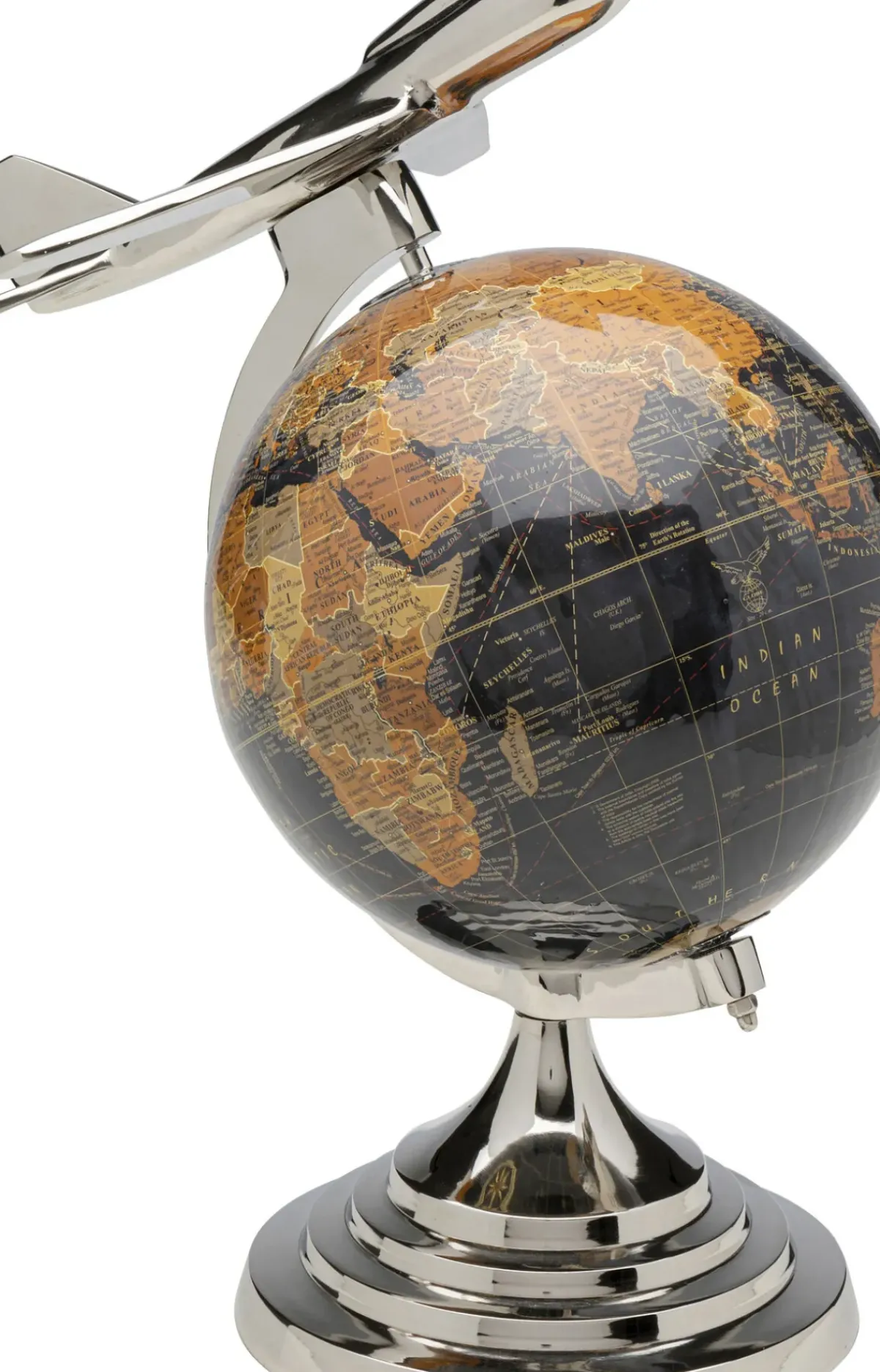 KARE24.se Dekor Globe Top Plane - Jordglob Med Plan, 39cm - KARE Design Best