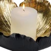 KARE24.se Dekor Skål Flower Bloom Svart Guld Ø25cm - KARE Design Best