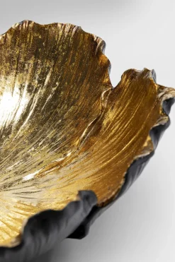 KARE24.se Dekor Skål Flower Bloom Svart Guld Ø25cm - KARE Design Best