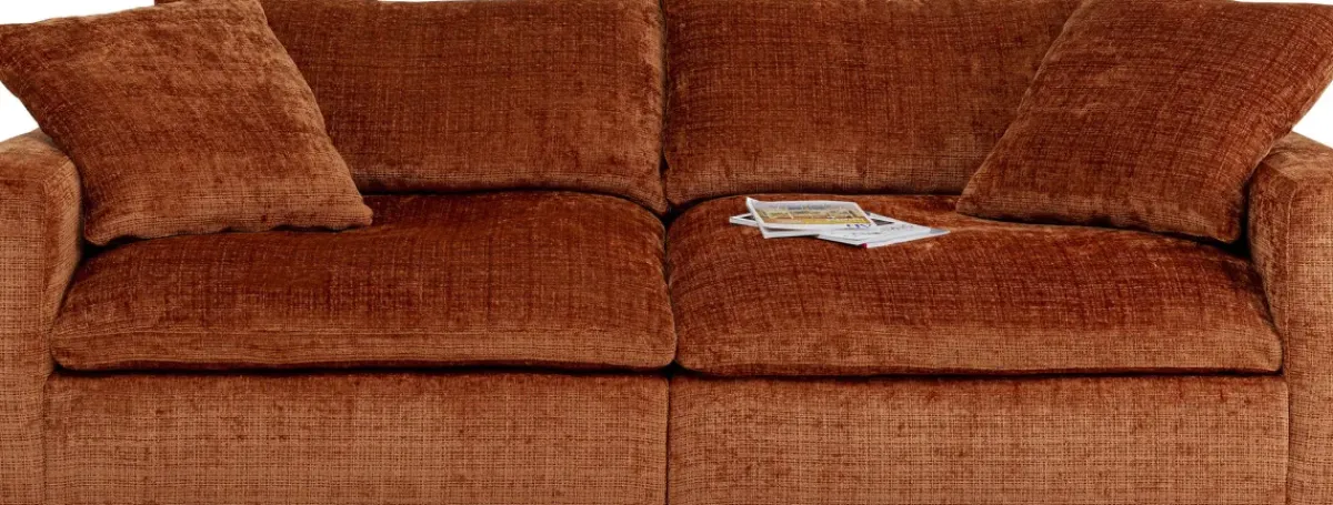 KARE24.se Djupsoffa Chill - Rust, 260cm - KARE Design Discount