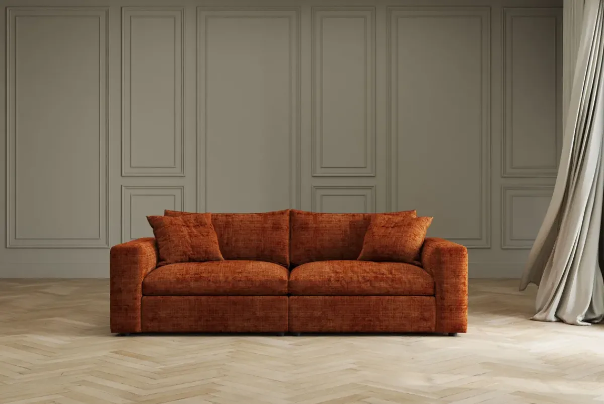 KARE24.se Djupsoffa Chill - Rust, 260cm - KARE Design Discount