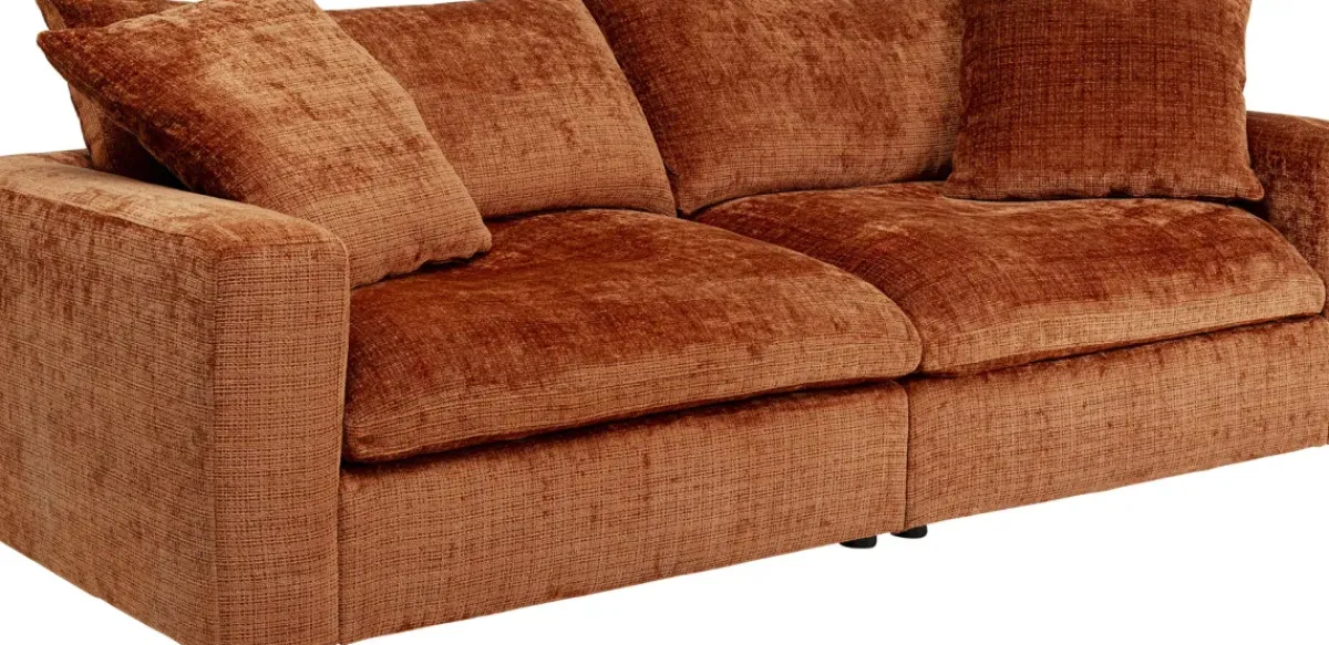 KARE24.se Djupsoffa Chill - Rust, 260cm - KARE Design Discount