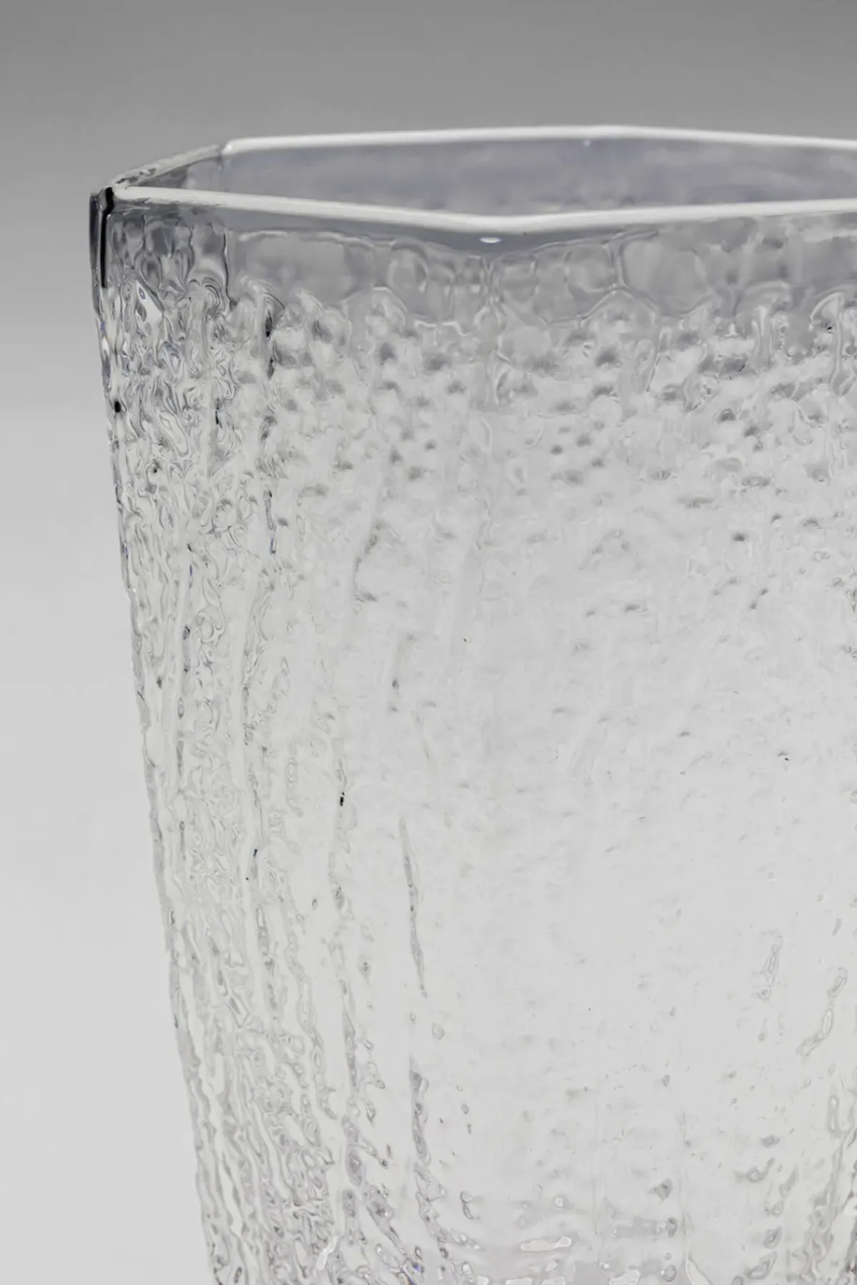 KARE24.se Dricksglas Cascata - Klarglas, Höjd 13,8cm - KARE Design Clearance
