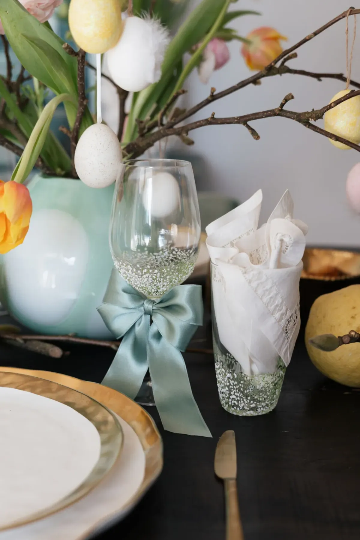 KARE24.se Dricksglas Confetti - Grön - KARE Design Discount