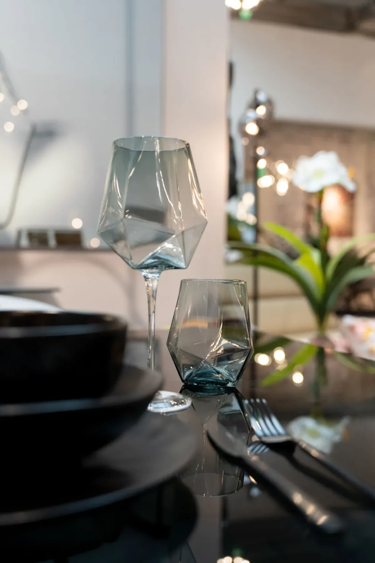 KARE24.se Dricksglas Diamond Smoke - KARE Design