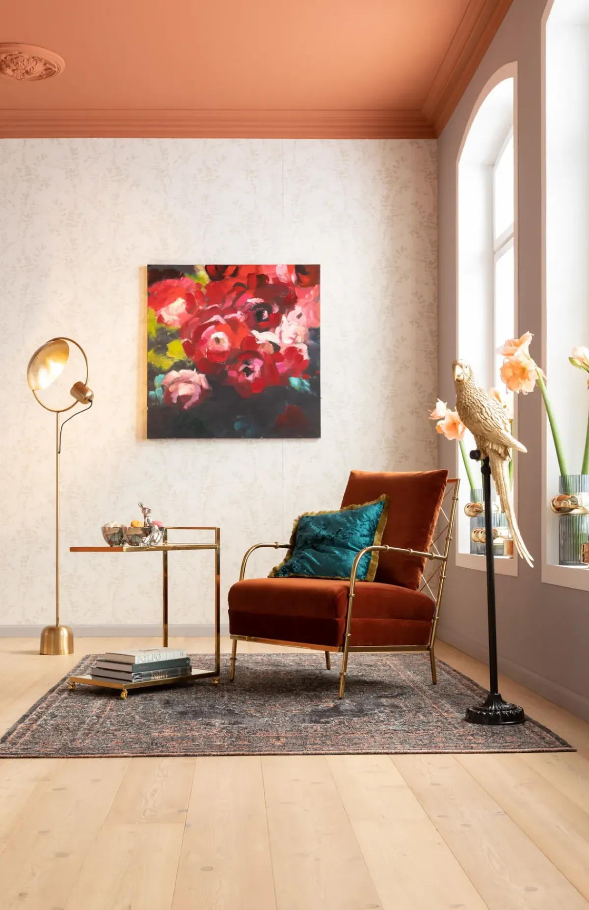 KARE24.se Drinkvagn Classy - Guld/Spegelglas - KARE Design Best