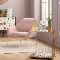 KARE24.se Drinkvagn Classy - Guld/Spegelglas - KARE Design Best