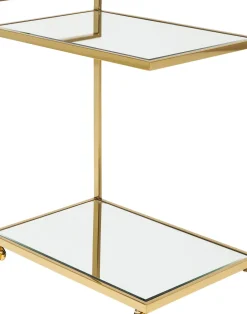 KARE24.se Drinkvagn Classy - Guld/Spegelglas - KARE Design Best
