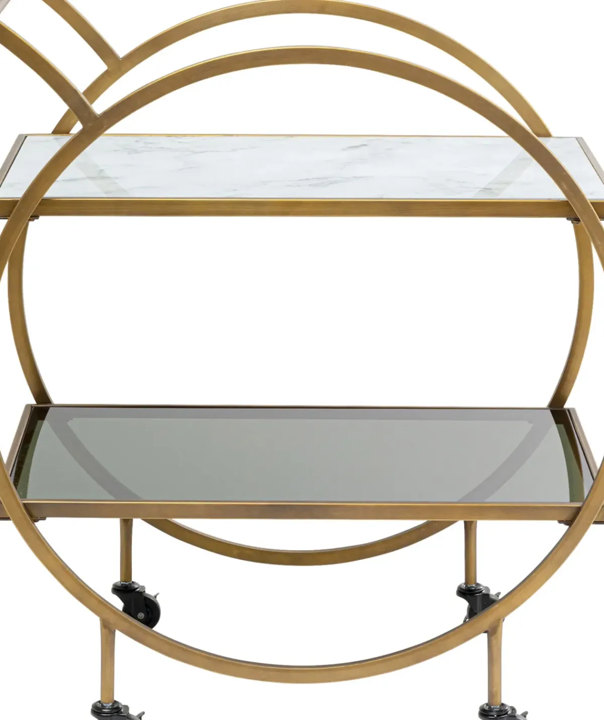 KARE24.se Drinkvagn Loft - Mässing - KARE Design New