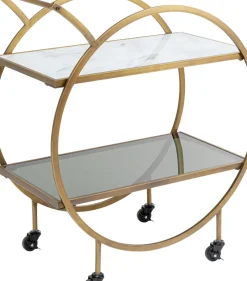 KARE24.se Drinkvagn Loft - Mässing - KARE Design New