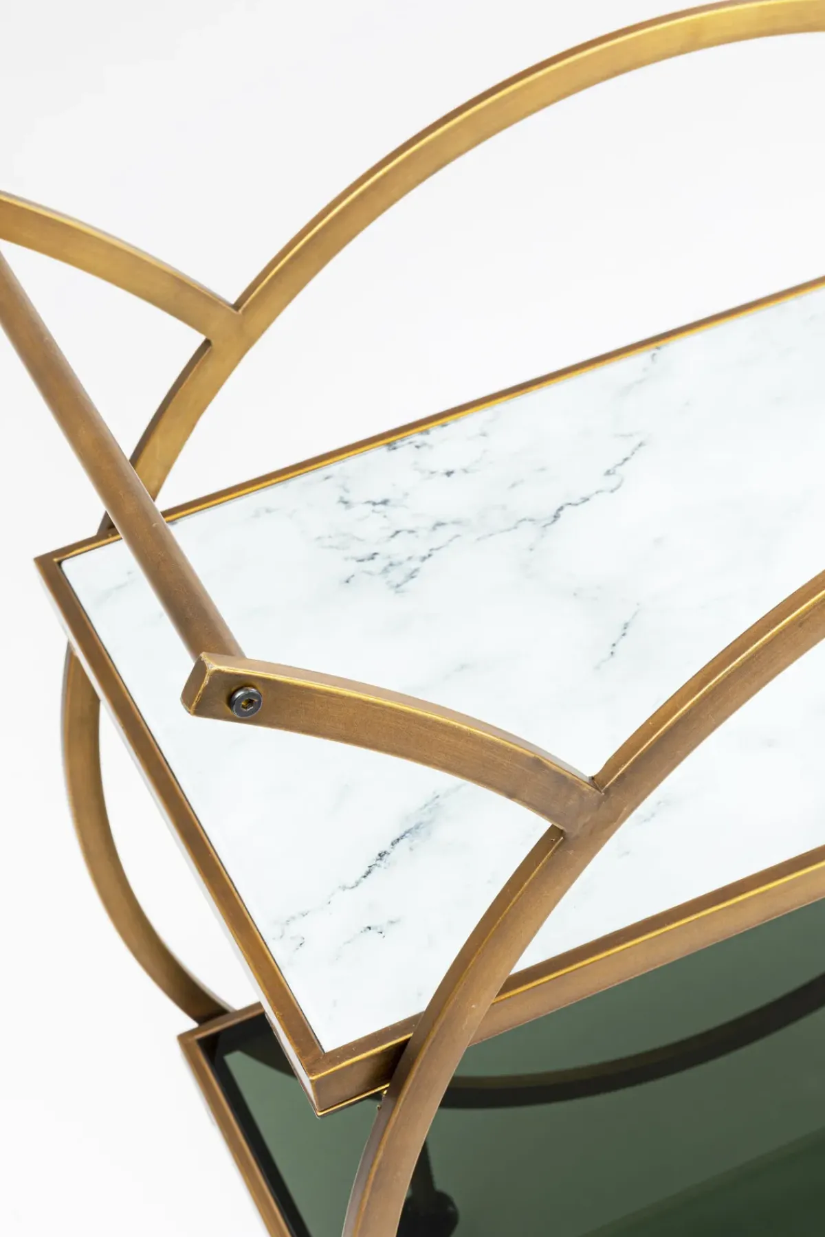 KARE24.se Drinkvagn Loft - Mässing - KARE Design New