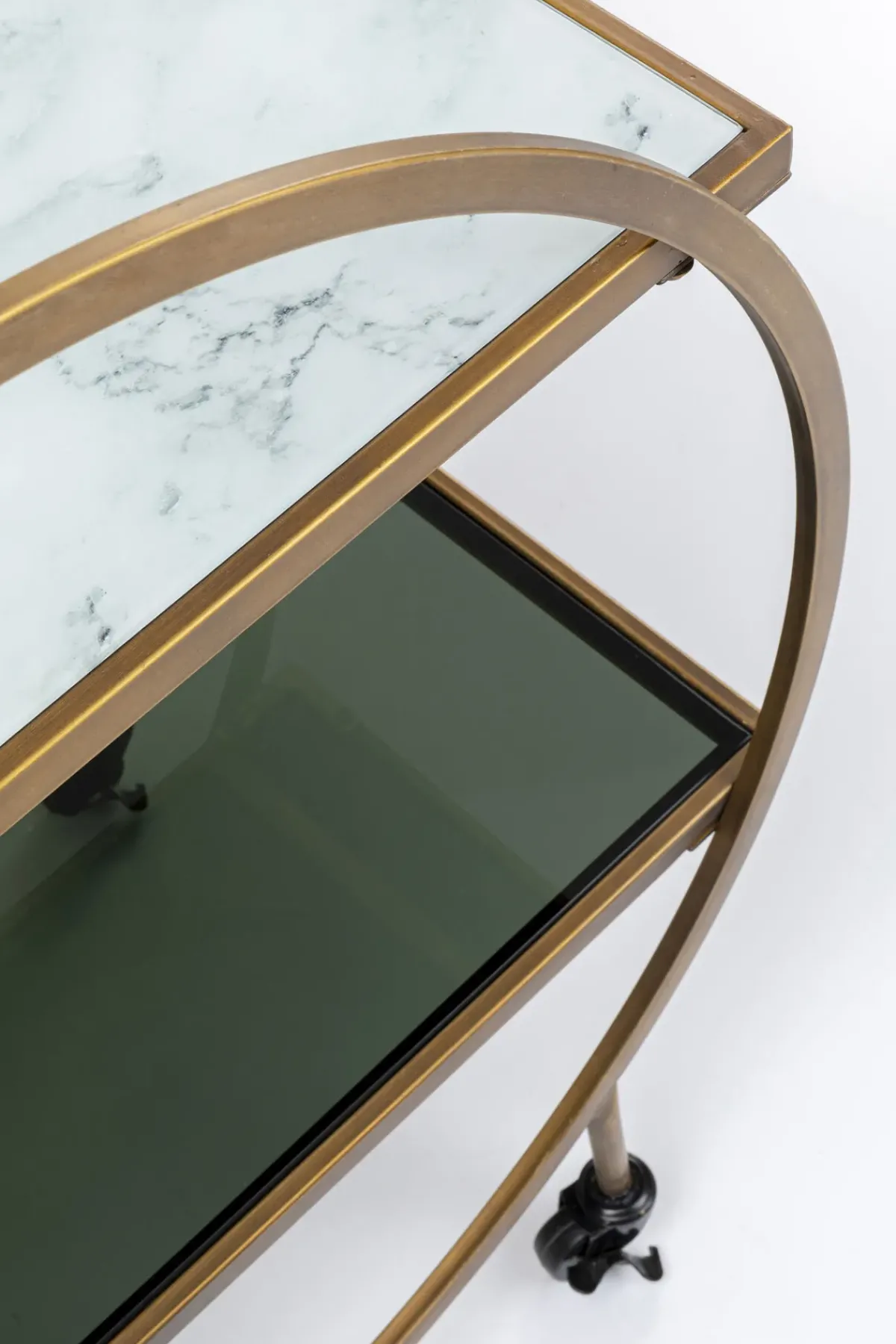 KARE24.se Drinkvagn Loft - Mässing - KARE Design New