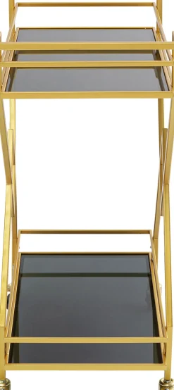 KARE24.se Drinkvagn Pyramids - Guld /Svart - KARE Design Discount