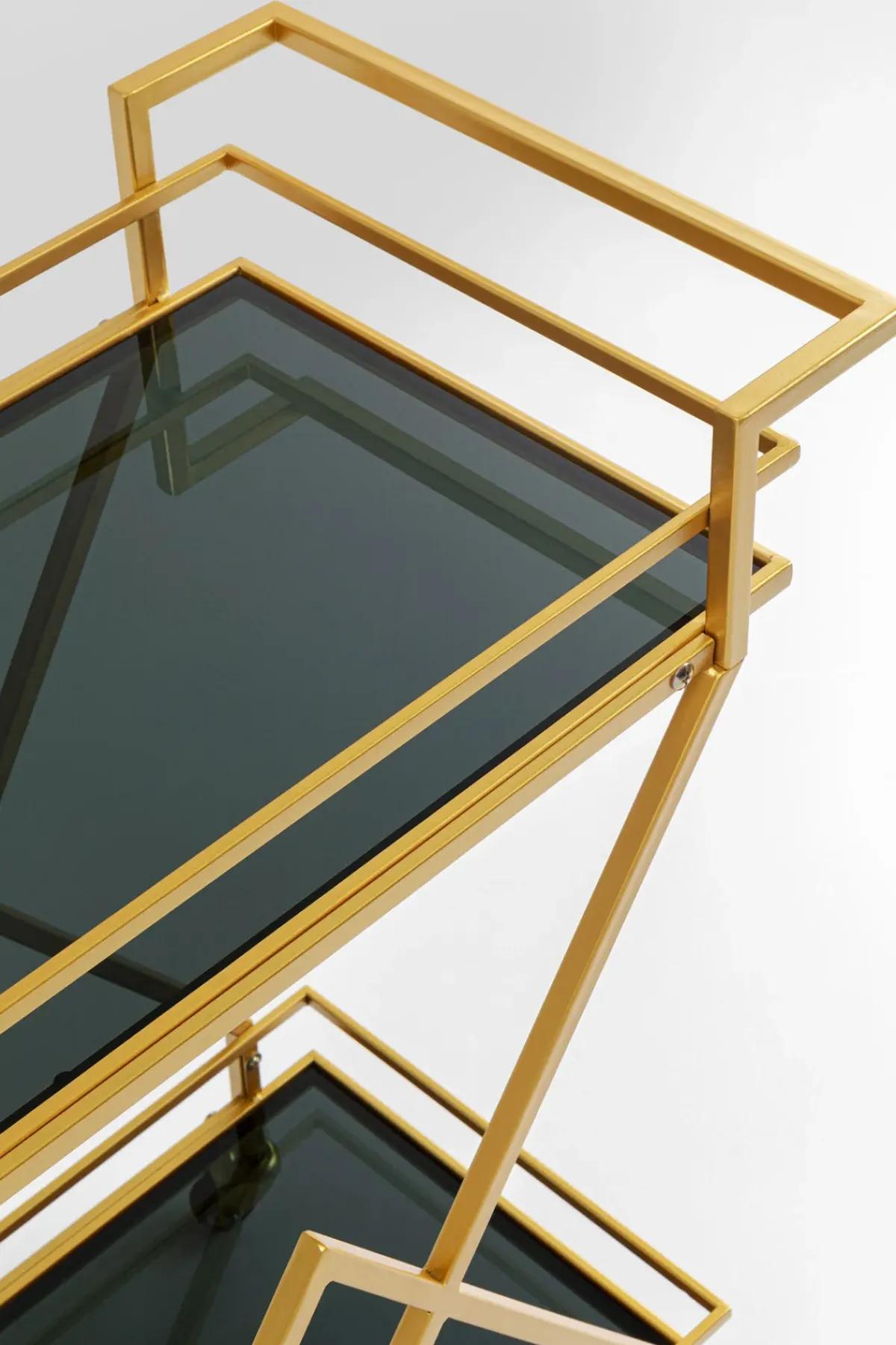 KARE24.se Drinkvagn Pyramids - Guld /Svart - KARE Design Discount