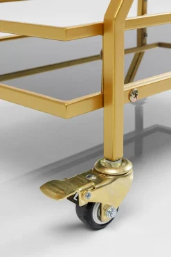 KARE24.se Drinkvagn Pyramids - Guld /Svart - KARE Design Discount