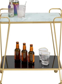 KARE24.se Drinkvagn West Coast - Guld - KARE Design