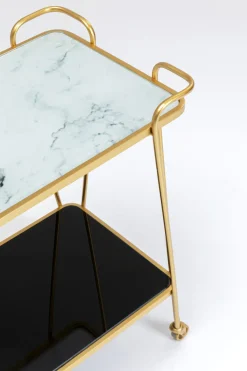 KARE24.se Drinkvagn West Coast - Guld - KARE Design